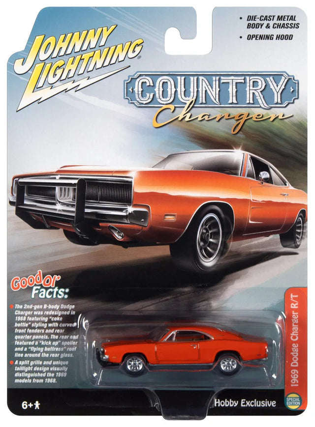 1969 Dodge Charger R/T Country Charger Johnny Lightning