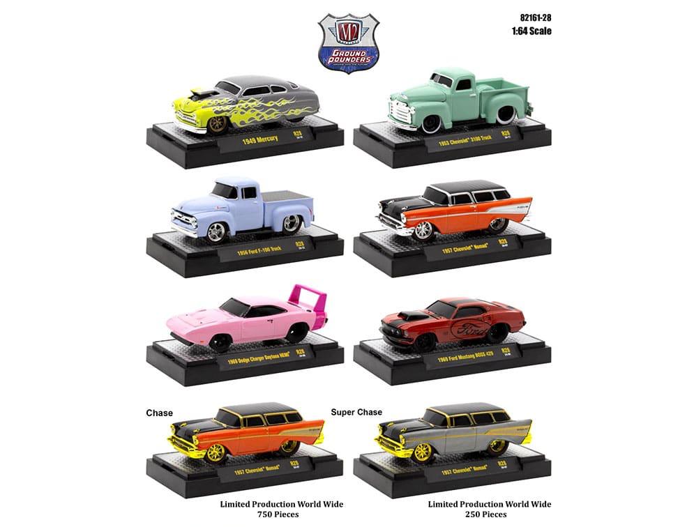 M2 Machines 1:64 Ground Pounders Release 6 Assortment Sealed Case