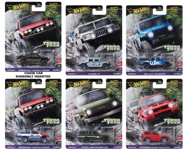 Hot Wheels 1:64 Car Cultures 2024 C CaseTerra Trek--Case of 10 with Chase