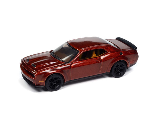 Auto World 1:64 2021 Dodge Challenger SRT Super Stock – Sinamon Stick Metallic – Special Edition