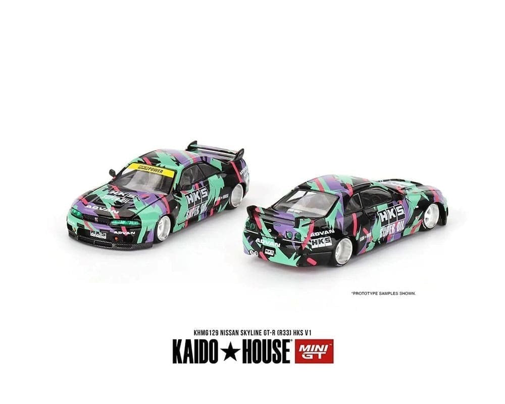 Kaido House 1:64 Nissan Skyline GT-R R33 HKS V1