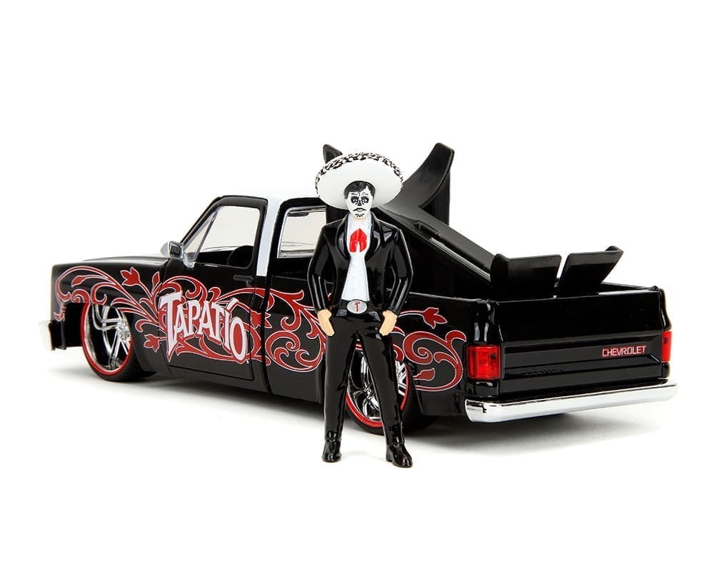 Jada 1:24 HR Tapatio Day Of The Dead (Dia De Muertos) 1985 Chevrolet C10-Hollywood Rides