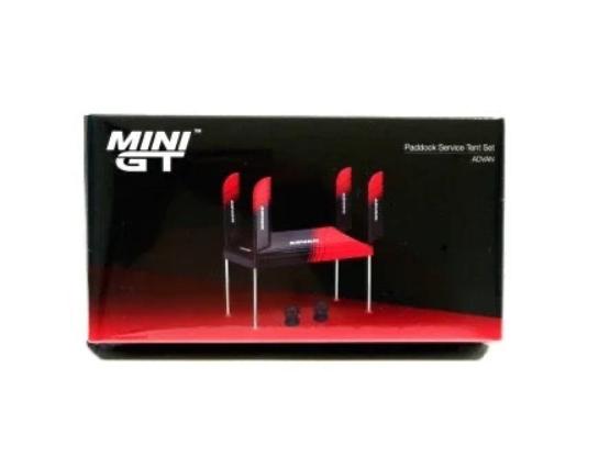 Mini GT 1:64 Paddock Service tent Set "ADVAN"