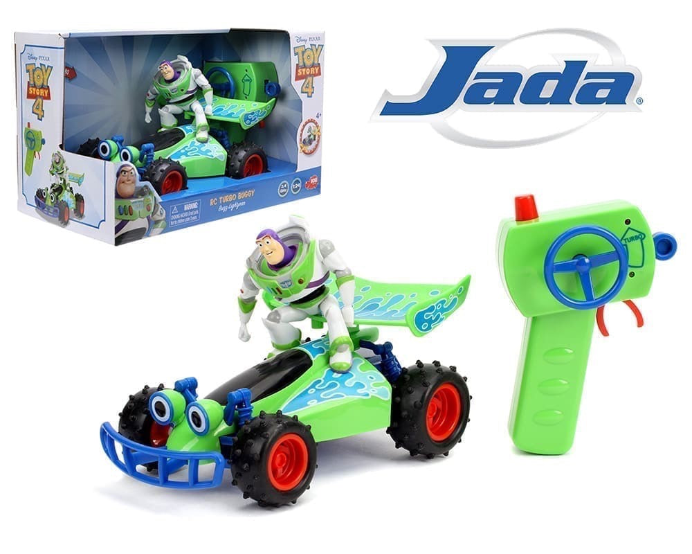 Jada Radio Control Toy Story 4 RC Turbo Buggy with Buzz Lightyear