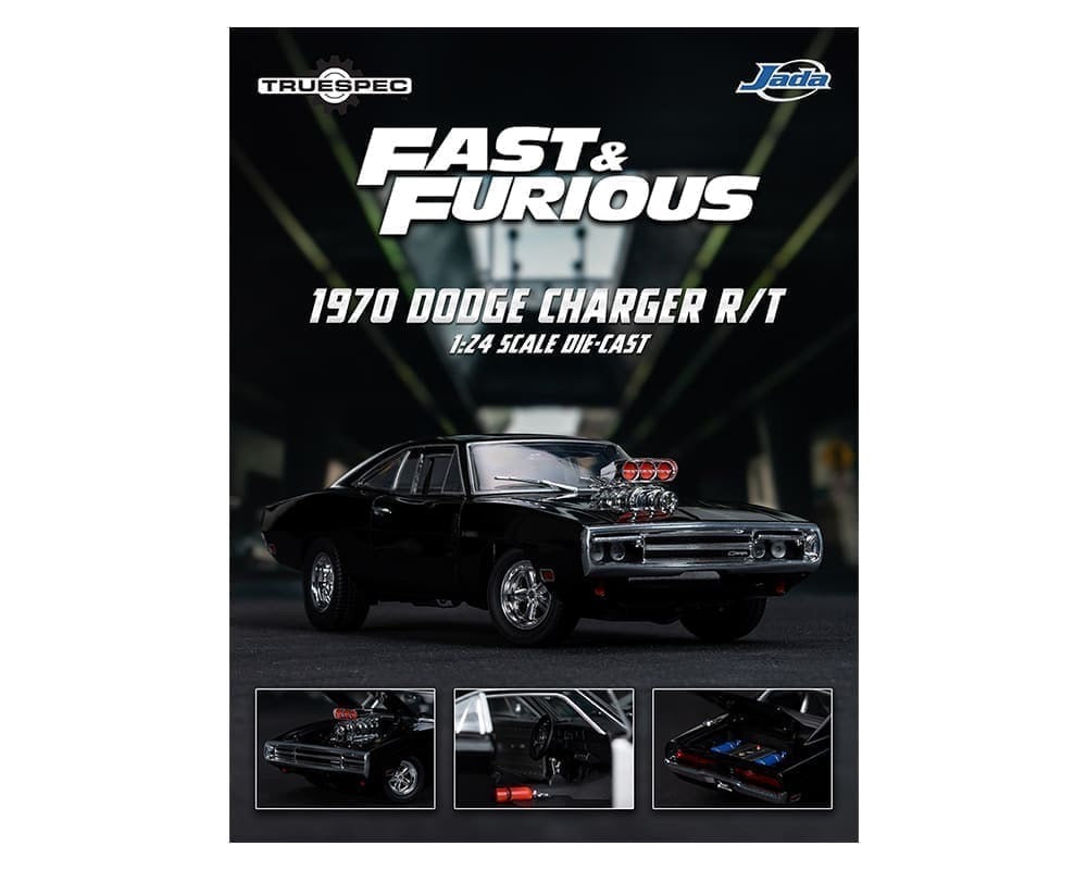 Jada 1:24 Fast & Furious 1970 Dodge Charger R/T – TrueSpec – Limited Edition