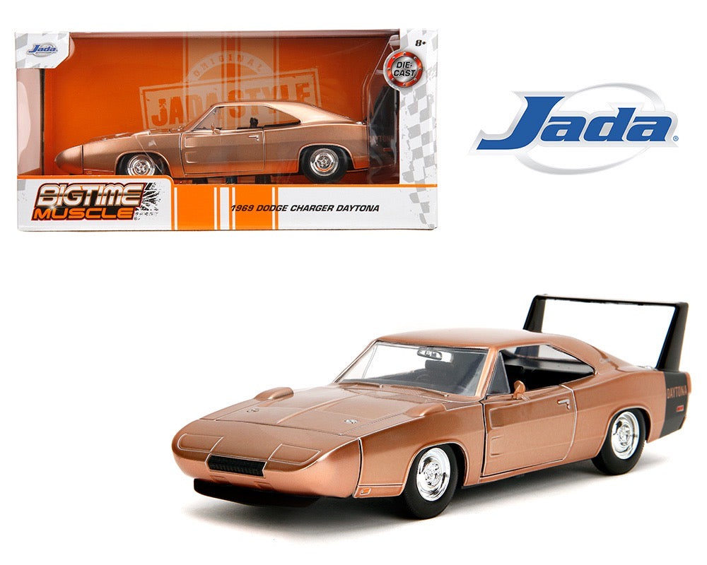 Jada 1:24 1969 Dodge Charger Daytona – Candy Copper – Bigtime Muscle