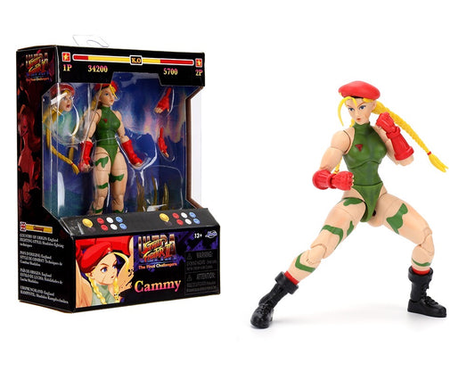 Jada Action Figure 6″ Cammy – Ultra Street Fighter II: The Final Challengers