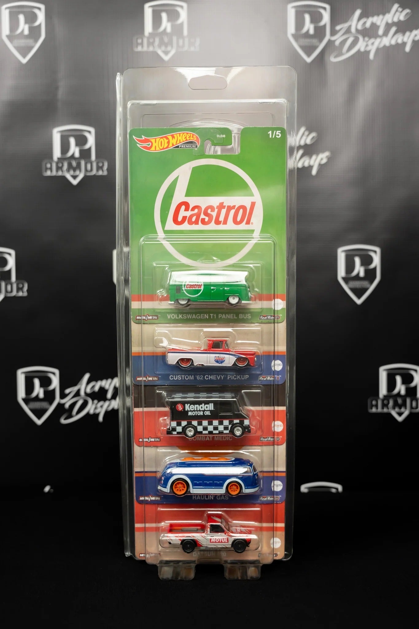 Diamond Protector:  Hot Wheels Premium 5 Pack