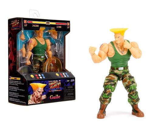 Jada Action Figure 6″ Guile – Ultra Street Fighter II: The Final Challengers